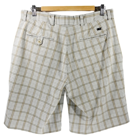 Nike Shorts Tiger Woods Collection Plaid Golf Shorts Men’s Waist 34 - Picture 6 of 11